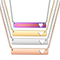 Stainless Steel Jewelry Necklace, with 5cm extender chain, plated, fashion jewelry & Unisex & hollow Approx 17.7 Inch 