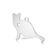 Stainless Steel Animal Pendants, plated, fashion jewelry 