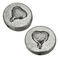 Бусины сплава цинка эмаль, цинковый сплав, серебряный отверстие:Приблизительно 1.5mm, продается PC