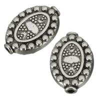 Zinc Alloy Jewelry Beads, silver color Approx 2mm 