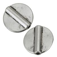 Zinc Alloy Jewelry Beads, silver color Approx 1.5mm 