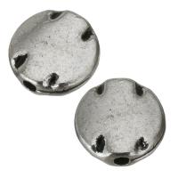 Enamel Zinc Alloy Beads, silver color Approx 1.5mm 