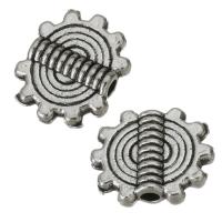 Zinc Alloy Jewelry Beads, silver color Approx 1.5mm 