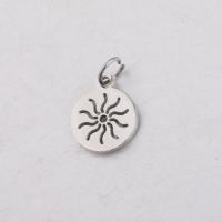 Stainless Steel Hollow Pendant, DIY 12*17mm Approx 4mm 