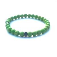 Gemstone Bracelets, Zinc Alloy, with Gemstone, plated & Unisex .2 Inch 