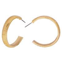 Zinc Alloy Stud Earring, fashion jewelry & for woman, golden 