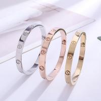 Titane bracelet en acier et bracelet, Acier titane, Placage, normes différentes pour le choix & pour femme, plus de couleurs à choisir, Vendu par PC