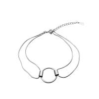 Sterling Silver Bracelets, 925 Sterling Silver, with 1.37lnch extender chain, silver color plated, snake chain & for woman, 15.5mm Approx 6.6 Inch 