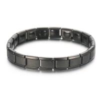 Stainless Steel Chain Bracelets, with Germanium, fashion jewelry & Unisex 9mm 