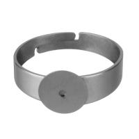 Stainless Steel Pad Ring Base original color, US Ring 