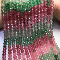 Strawberry Quartz Perle, poliert, DIY, gemischte Farben, 5x7.5mm, Länge:ca. 115 ZollInch, ca. 76PCs/Strang, verkauft von Strang