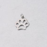 Stainless Steel Hollow Pendant, Claw, plated, DIY nickel, lead & cadmium free, 15*16mm Approx 1.5mm 