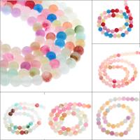 Dyed Marble Beads, Round Approx 1mm 