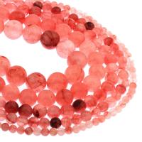 Teint perles de marbre, marbre teint, Rond, normes différentes pour le choix, plus de couleurs à choisir Environ 1mm, Vendu par sac