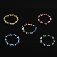Kristall Armbänder, mit gemischter Achat, Modeschmuck & unisex, mehrere Farben vorhanden, 8x8mm,8x6mm, verkauft von Strang