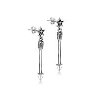 Titanium Steel Drop Earring, anoint, fashion jewelry & Unisex, 32mmx8.7mmx6.6mm 