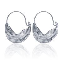 Zinc Alloy Drop Earring, plated, fashion jewelry & for woman 35*45mm 