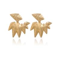 Zinc Alloy Stud Earring, plated, fashion jewelry & for woman 27*30mm 