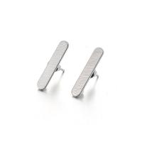 Zinc Alloy Stud Earring, stainless steel post pin, plated, fashion jewelry & for woman 