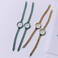 Мода Часы браслет, цинковый сплав, Другое покрытие, Женский, Случайный цвет, длина:7.5 дюймовый, продается PC