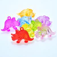 Acrylic Jewelry Pendant, Dinosaur, injection moulding 45mm Approx 1mm, Approx 
