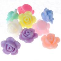Acrylic Jewelry Beads, Flower, injection moulding 