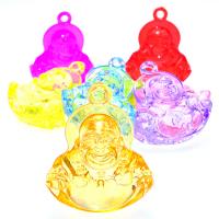 Acrylic Jewelry Pendant, Buddha, injection moulding Approx 1mm, Approx 