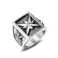 Titanium Steel Finger Ring, fashion jewelry & Unisex 20.8mmx5.2mm 
