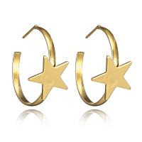 Zinc Alloy Stud Earring, plated, fashion jewelry & for woman 31*31mm 