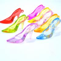アクリルジュ エリー ペンダント, アクリル, 靴, 射出成形, 異なるサイズの選択, 無色, 穴:約 1mm, 売り手 KG
