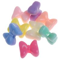 Acrylic Jewelry Beads, Bowknot, injection moulding Approx 2mm, Approx 