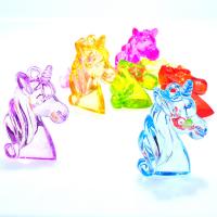 Acrylic Jewelry Pendant, Unicorn, injection moulding Approx 2mm, Approx 