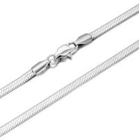 Сталь титан цепь Ожерелье, ювелирные изделия моды & Мужская & разный размер для выбора, продается PC