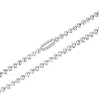 Titanstahl Halskette Gliederkette, unisex & verschiedene Größen vorhanden, 3mmx50cm,60cm, verkauft von PC