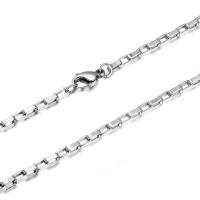 Titanium Steel Necklace Chain, fashion jewelry & Unisex 