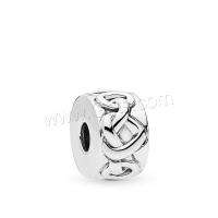 Zinc Alloy Jewelry Beads, DIY, silver color Approx 