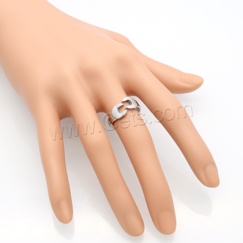 Stainless Steel Finger Ring, 316L Stainless Steel, plated, Unisex & different size for choice, more colors for choice, US Ring Size:6-12, Sold By PC