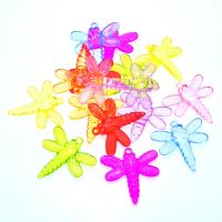 Acrylic Jewelry Pendant, Dragonfly, injection moulding Approx 1mm, Approx 