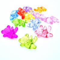 Acrylic Jewelry Beads, Bear, injection moulding Approx 1mm, Approx 