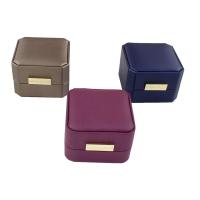 Caja Joyería de Múltiples Funciones , Cartón, con Pana, más colores para la opción, 71x71x50.5mm, Vendido por UD