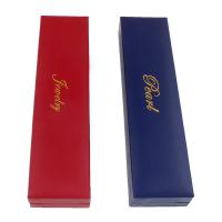 Cajas de Cartón para Collares, con Pana, Rectángular, más colores para la opción, 220x55x25mm, Vendido por UD