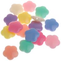 Acrylic Jewelry Beads, Flower, injection moulding 14mm Approx 1mm, Approx 