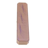 Cajas de Cartón para Collares, con Esponja & Pana, Joyería, color marrón rojizo, 225x55x55mm, Vendido por UD