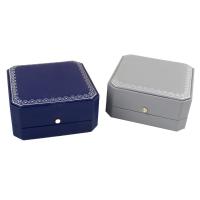 Caja Joyería de Múltiples Funciones , Cartón, con Esponja & Pana, más colores para la opción, 100.5x100.5x46mm, Vendido por UD