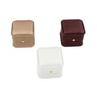 Multifunctional Jewelry Box, Cardboard, with Sponge & Velveteen, Square 