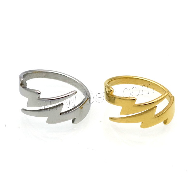 Stainless Steel Finger Ring, 316L Stainless Steel, plated, Unisex & different size for choice, more colors for choice, 11mm, US Ring Size:6-9, Sold By PC