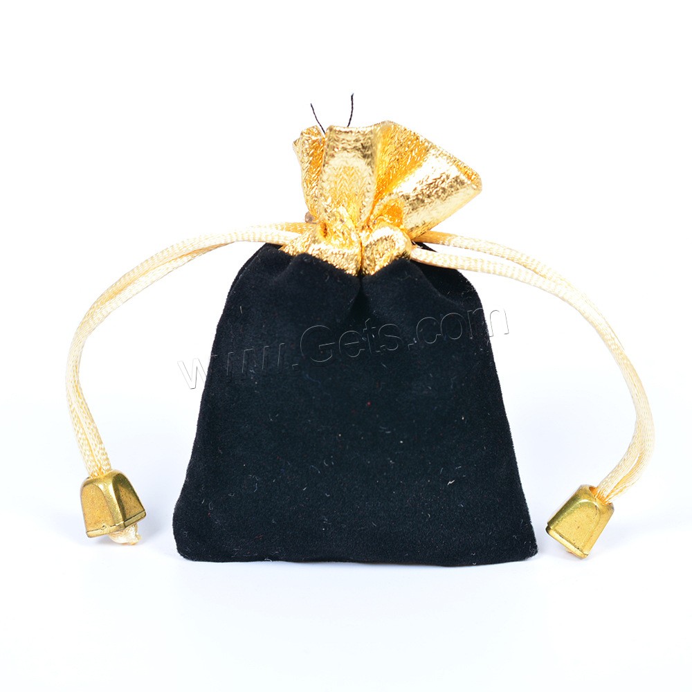 Velvet Jewelry Pouches Bags, Velveteen, different size for choice, more colors for choice, 10PCs/Lot, Sold By Lot