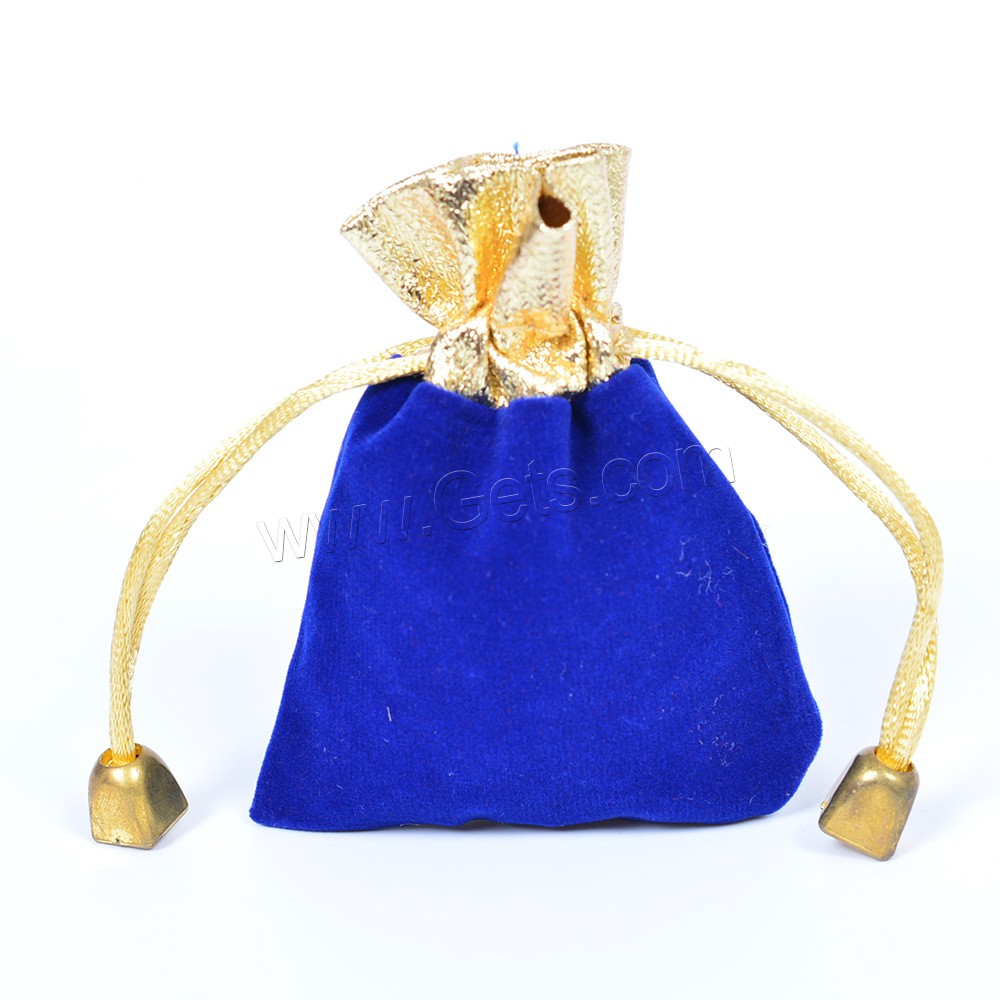 Velvet Jewelry Pouches Bags, Velveteen, different size for choice, more colors for choice, 10PCs/Lot, Sold By Lot