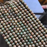 Perles agates, Agate, Rond, poli, normes différentes pour le choix Environ 1mm, Vendu par brin