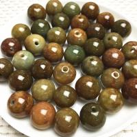 Jadeite Beads, Round, polished, fashion jewelry & DIY 